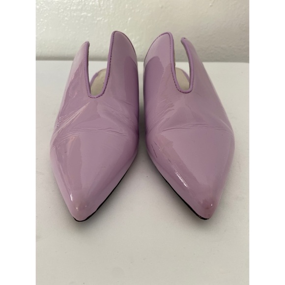 FREE PEOPLE JEFFREY CAMPBELL CLEOS LAVENDER MULE Sz. 7M. - Picture 7 of 11